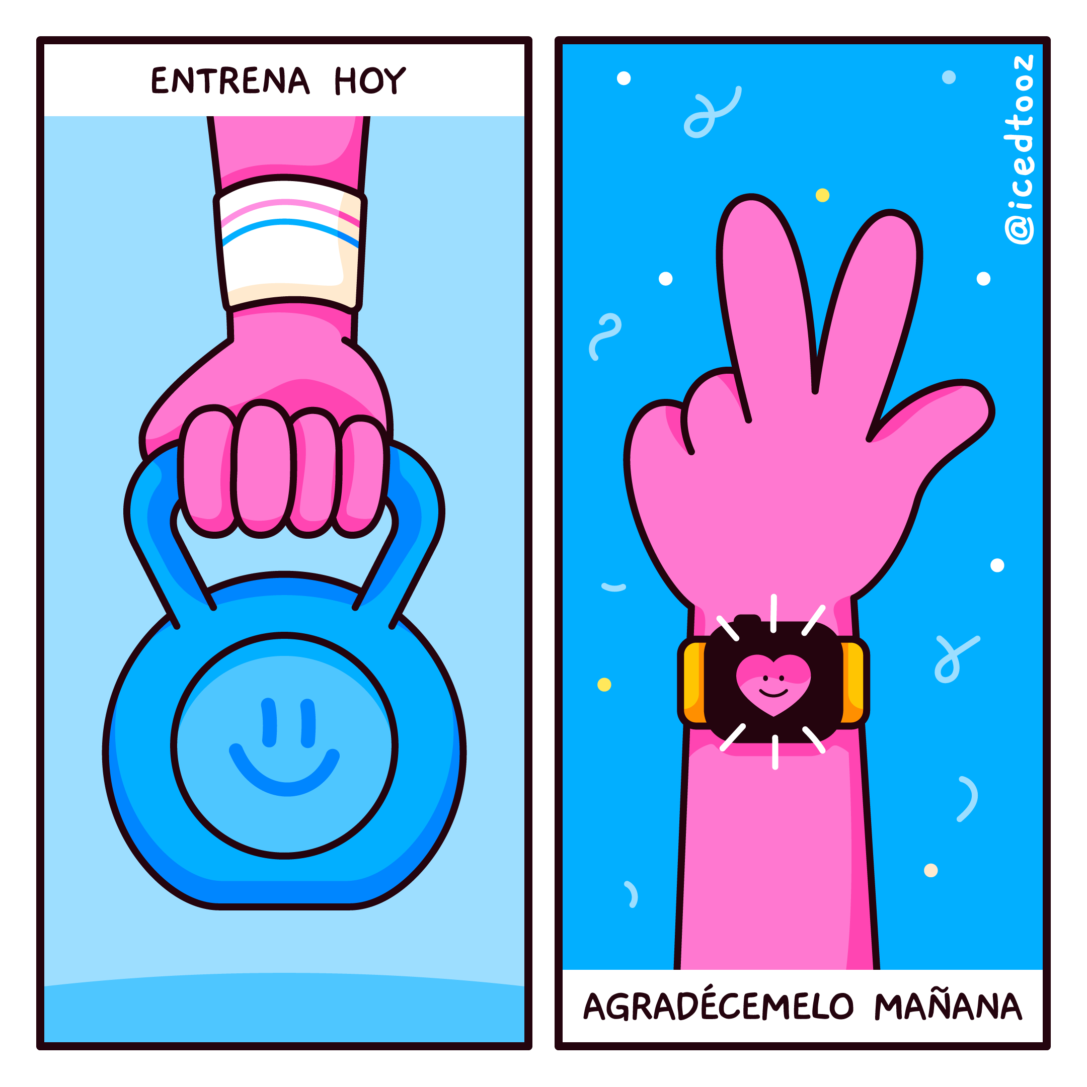 Tira cómica Icedtooz #09